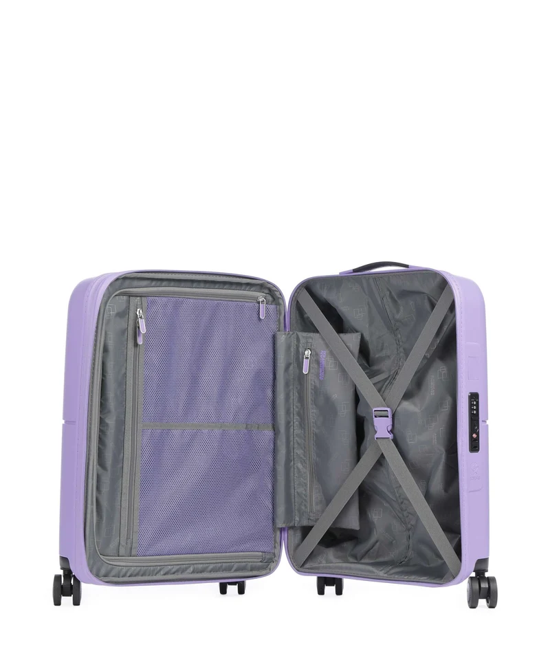 American Tourister Dashpop Maleta con 4 ruedas violet purple
