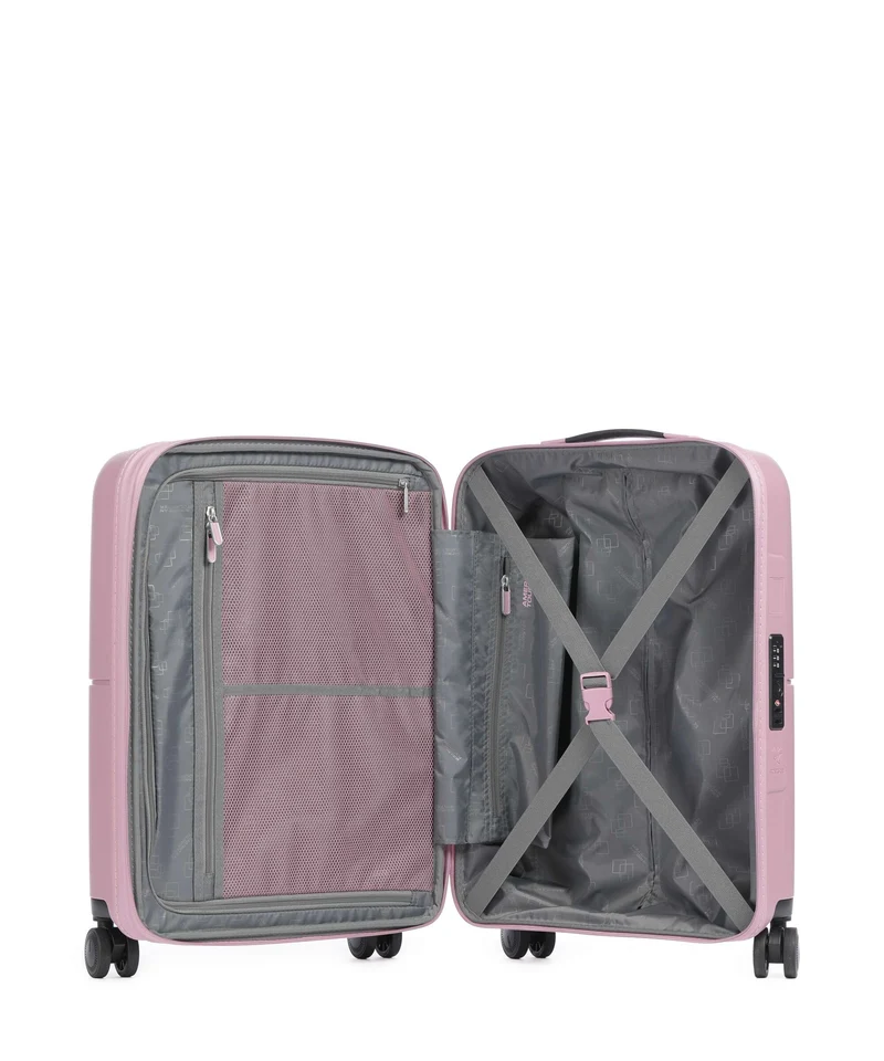 American Tourister Dashpop Maleta con 4 ruedas lilas pink