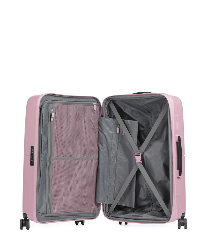 American Tourister Dashpop Maleta con 4 ruedas lilas pink