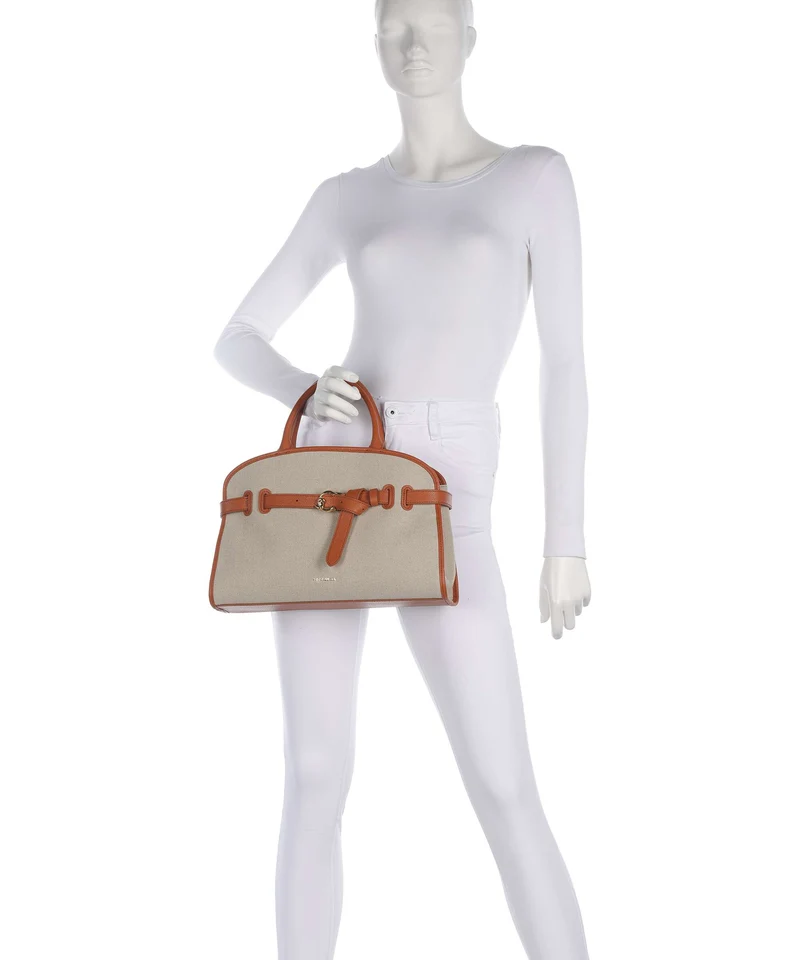 Coccinelle Sabine Canvas Bolso de mano natural/crab