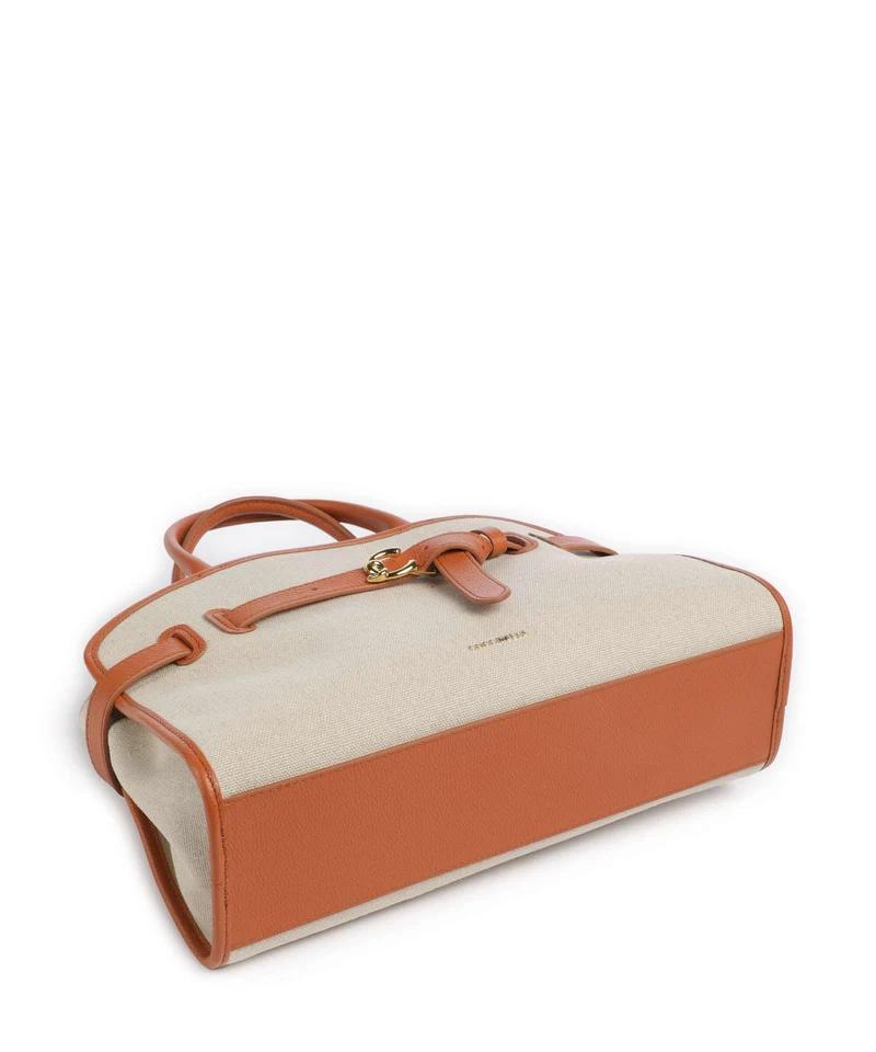 Coccinelle Sabine Canvas Bolso de mano natural/crab