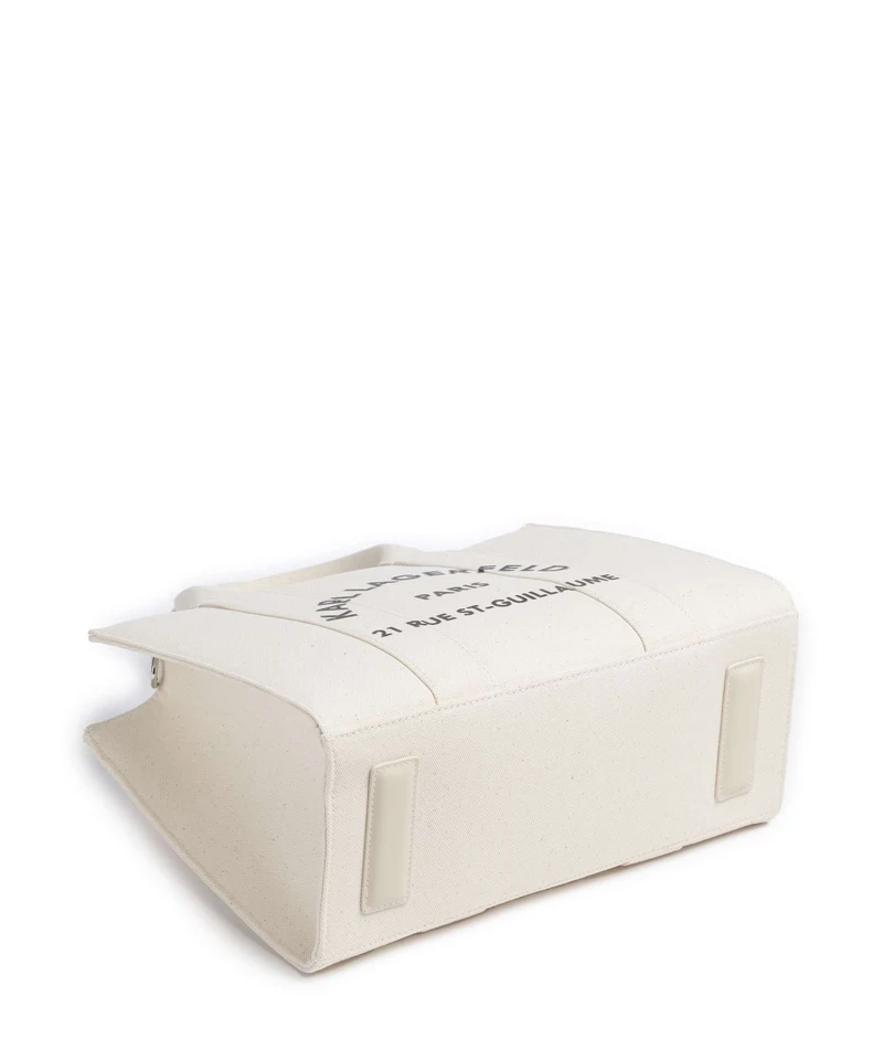 Karl Lagerfeld K/Rue St Guillaume Medium Bolso de mano natural