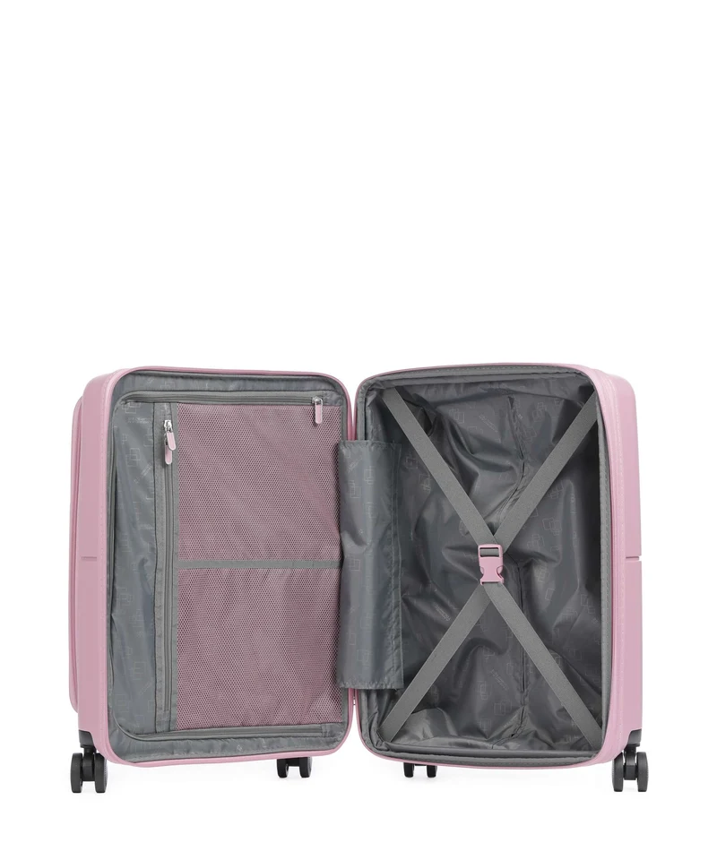American Tourister Dashpop Maleta con 4 ruedas lilas pink
