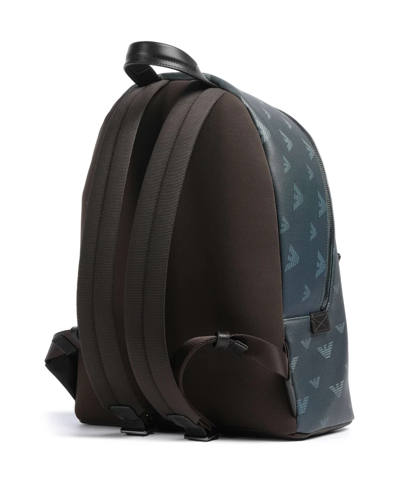Emporio Armani Special Minorca Mochila blu/eagle all over