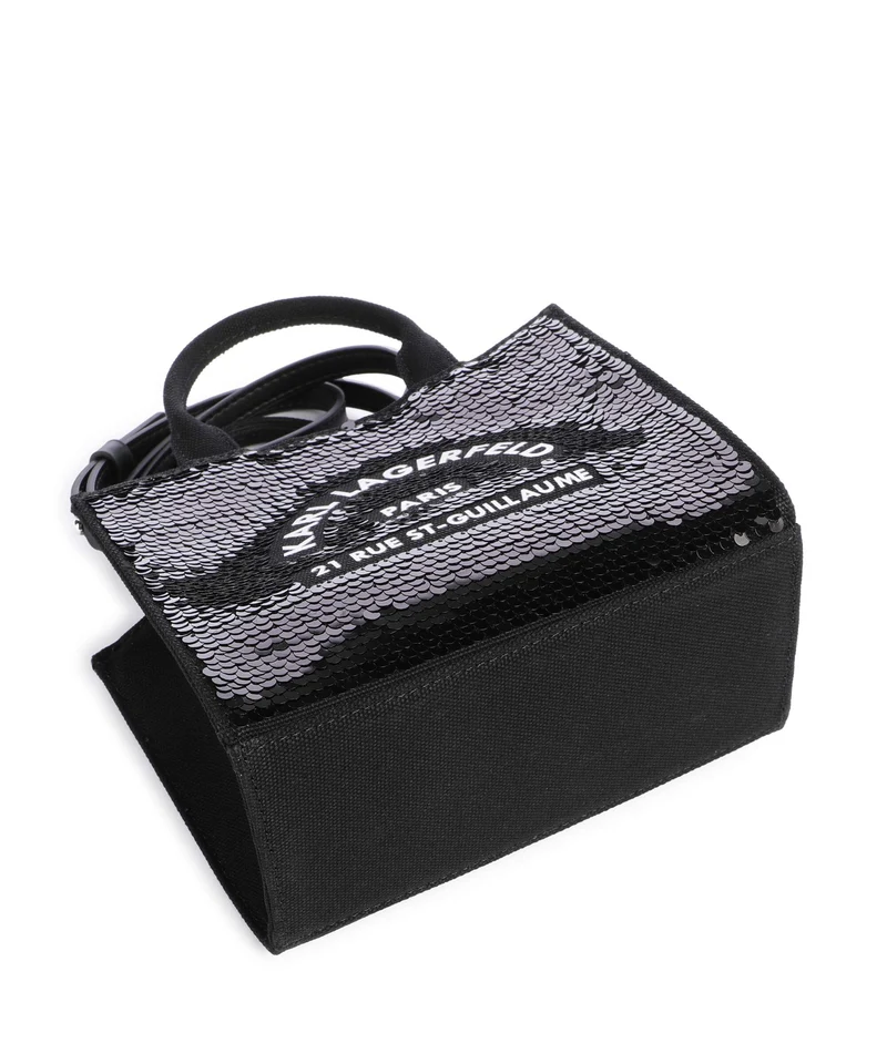 Karl Lagerfeld K/Rue St Guillaume Mini Bandolera black
