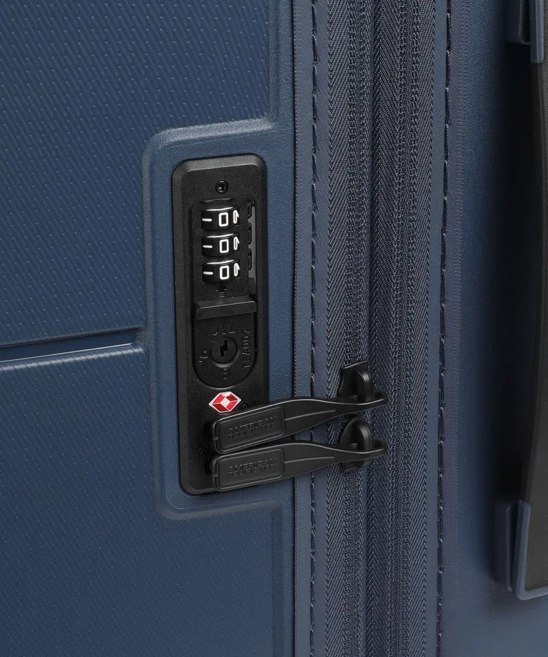 American Tourister Dashpop Maleta con 4 ruedas midnight blue