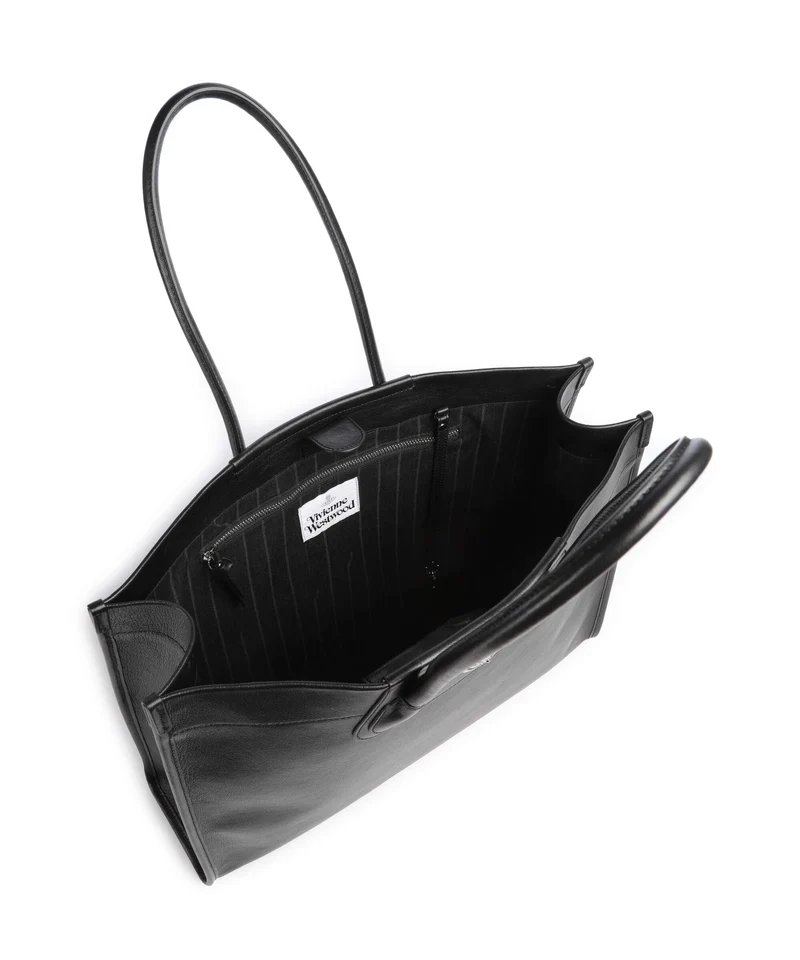 Vivienne Westwood Troy Supple Bolsa shopping black