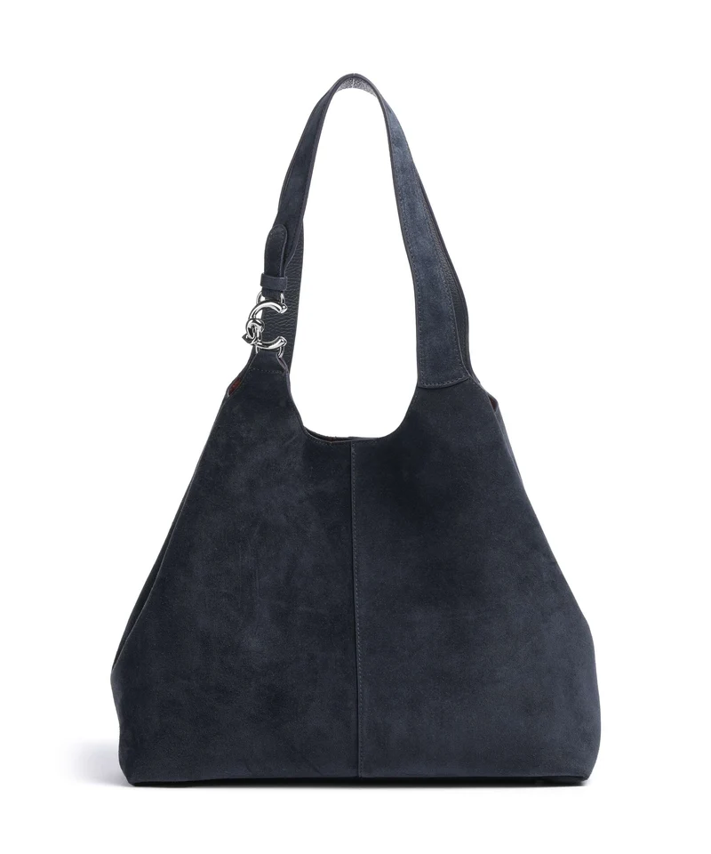 Coccinelle C-Easy Suede Bolso de hobo midnight blue