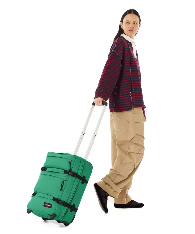 Eastpak Transit'R Plus Core S Bolso de viaje con ruedas shamrock green