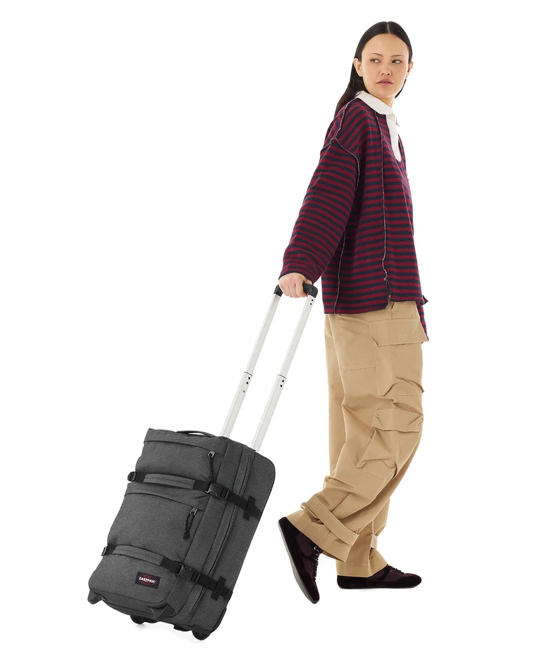 Eastpak Transit'R Plus Core S Bolso de viaje con ruedas black denim