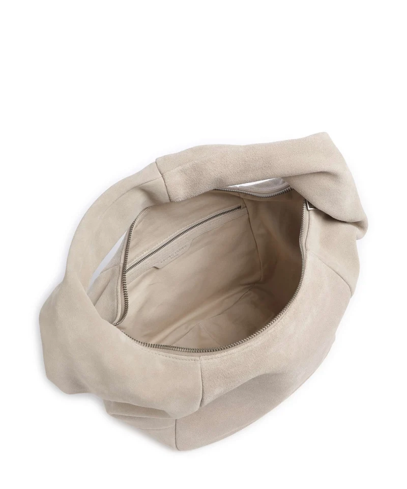 Liebeskind Farrah II Suede M Bolso de hobo beige