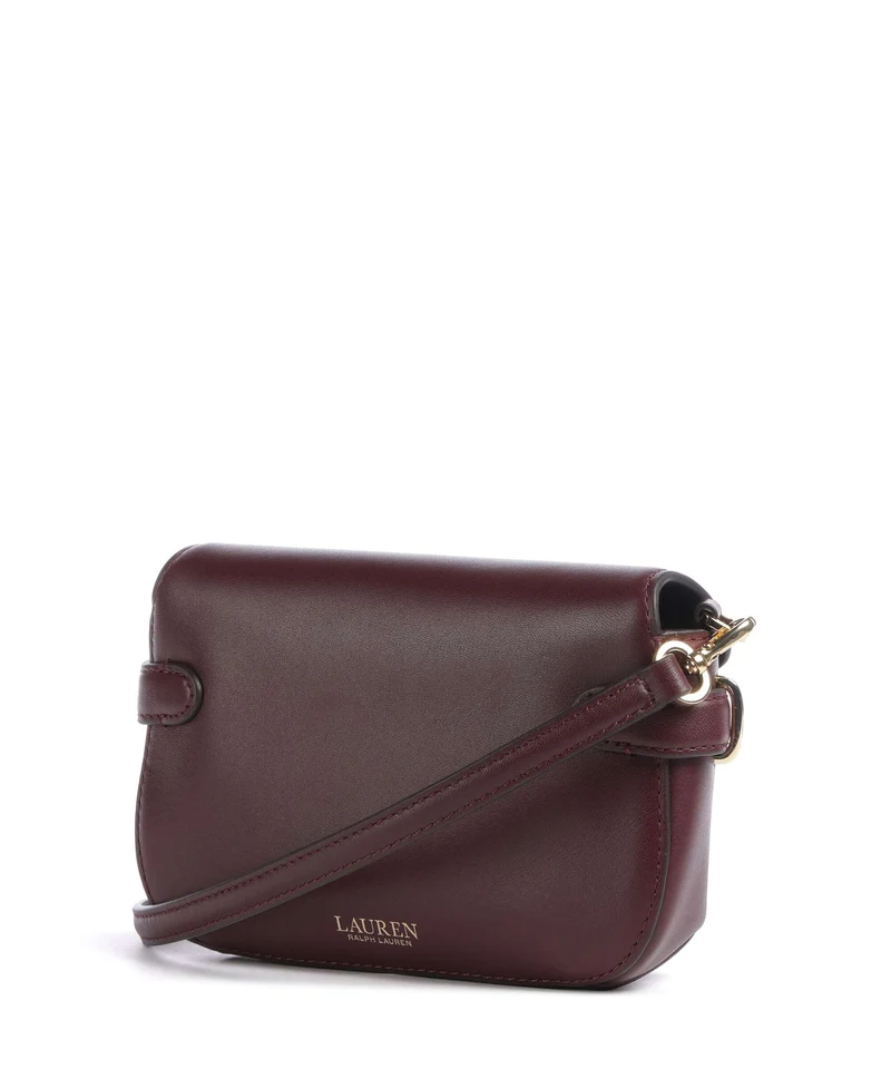 Lauren Ralph Lauren Blaike Small Bandolera dark garnet