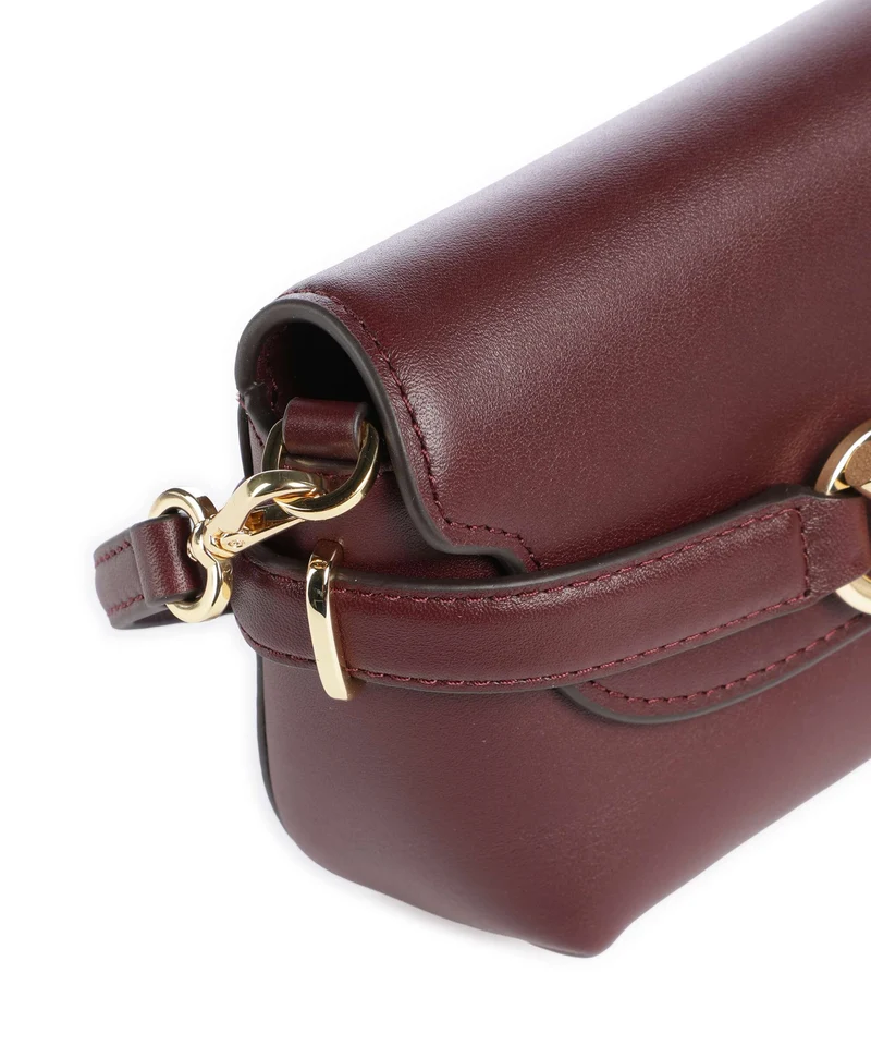 Lauren Ralph Lauren Blaike Small Bandolera dark garnet