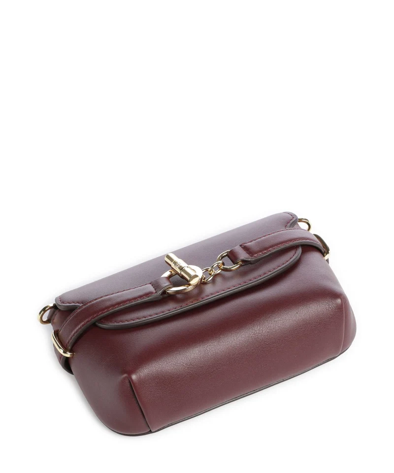Lauren Ralph Lauren Blaike Small Bandolera dark garnet