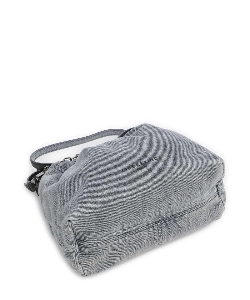 Liebeskind Lya II Denim S Bucket bolso de mano blue denim