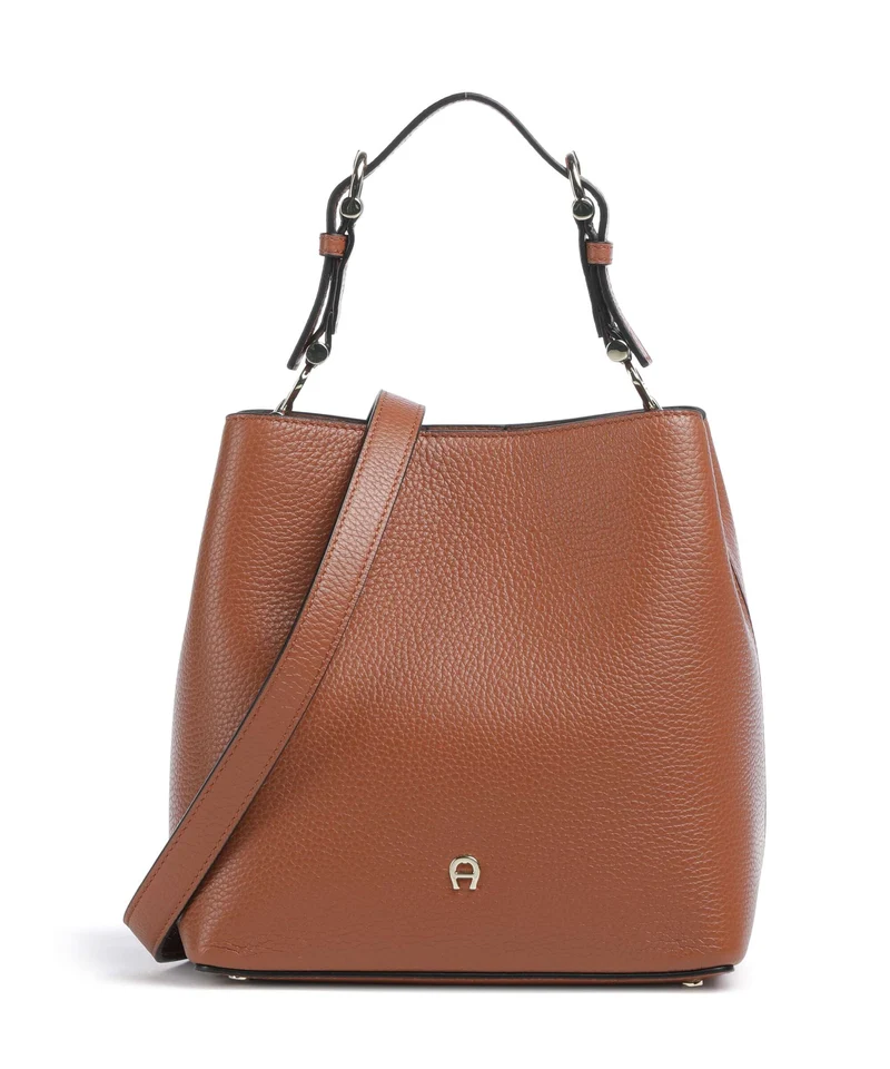 Aigner Delia S Bucket bolso de mano cognac brown