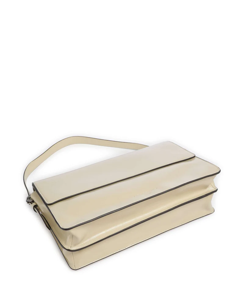 Liebeskind Audrey Recycled Lack Distressed M Bolso de hombro biscotti