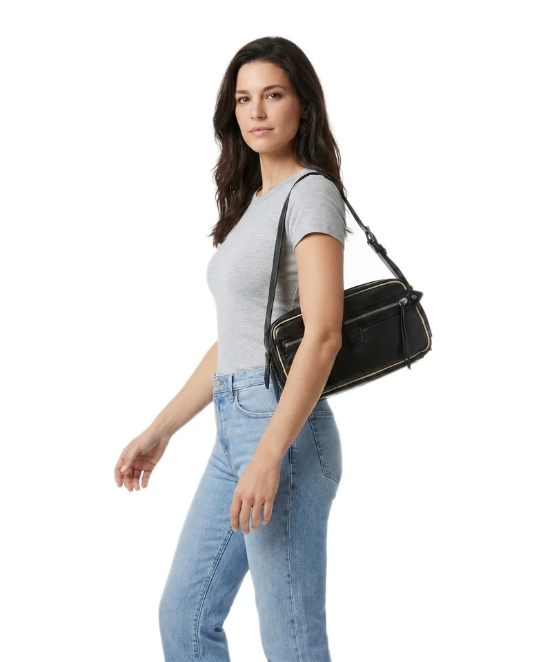 Liebeskind Juno Recycled Soft Calf M Bolso de hombro black