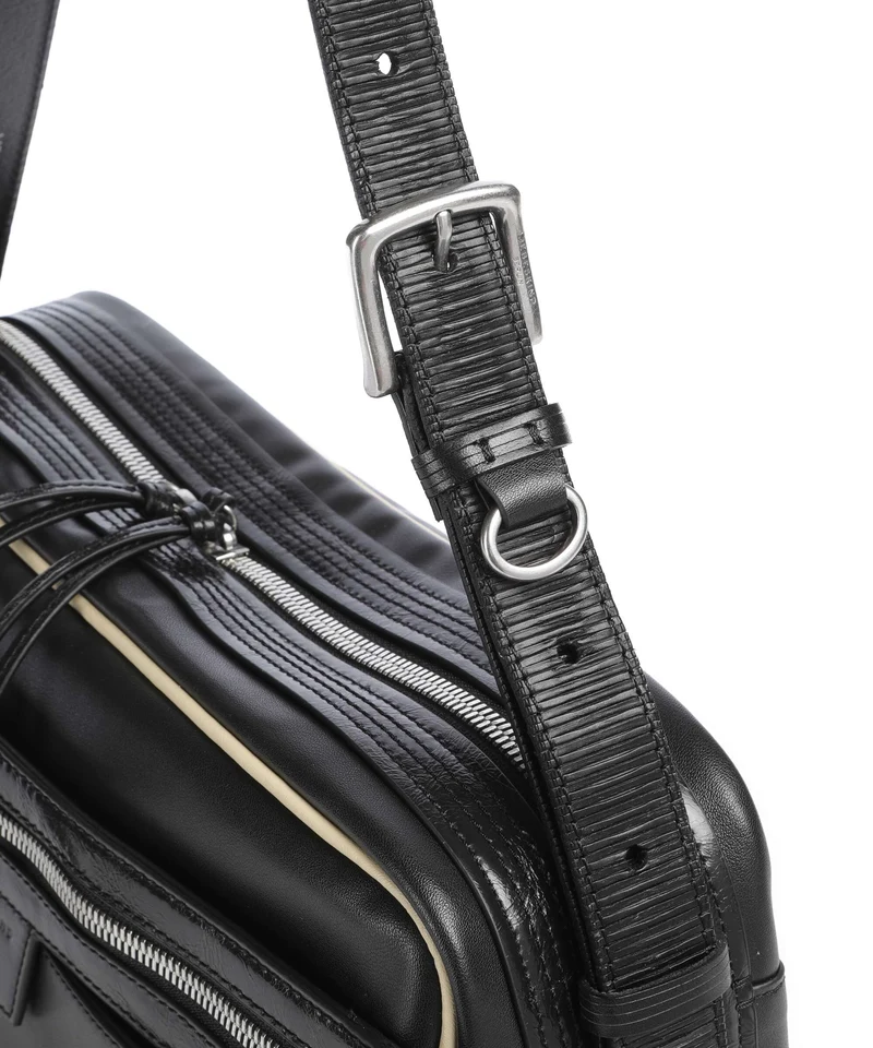 Liebeskind Juno Recycled Soft Calf M Bolso de hombro black