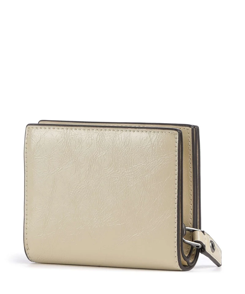 Liebeskind Thea Audrey Recycled Lack Distressed M Monedero biscotti