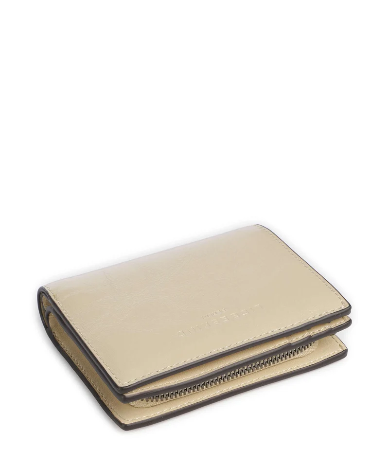 Liebeskind Thea Audrey Recycled Lack Distressed M Monedero biscotti