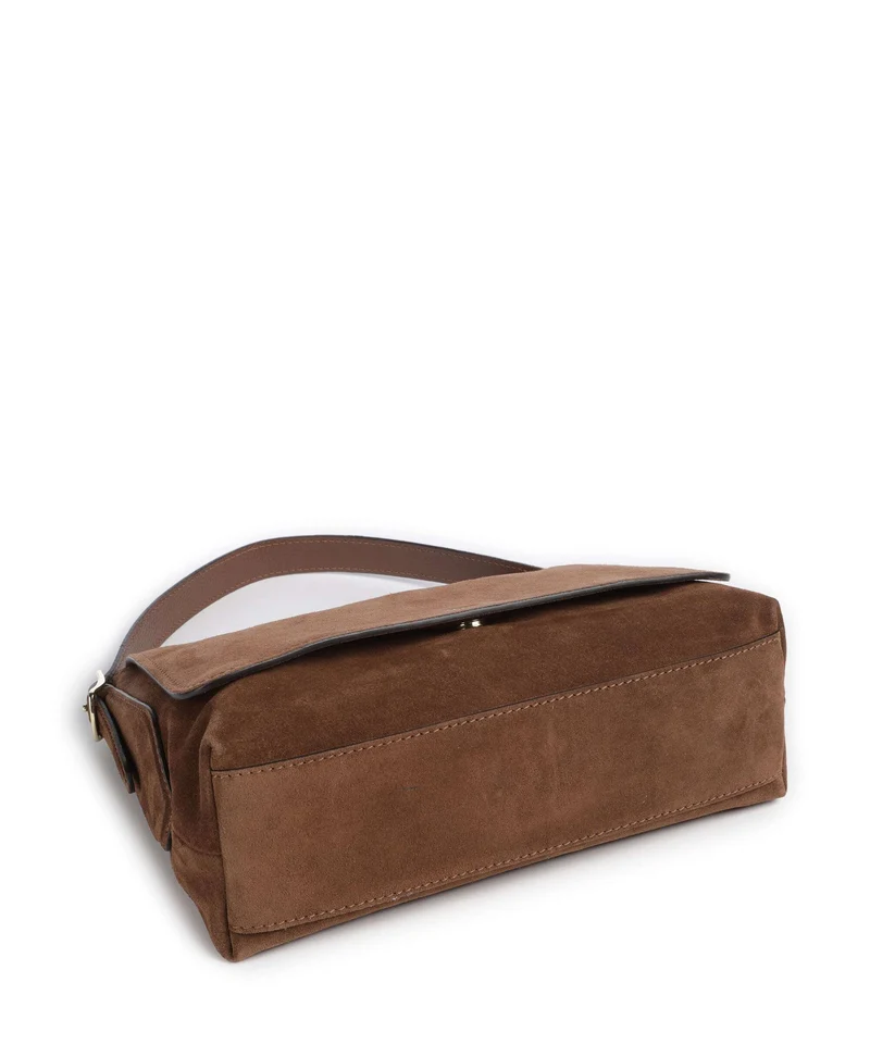 Abro Suede Carina Bolso de hombro wood