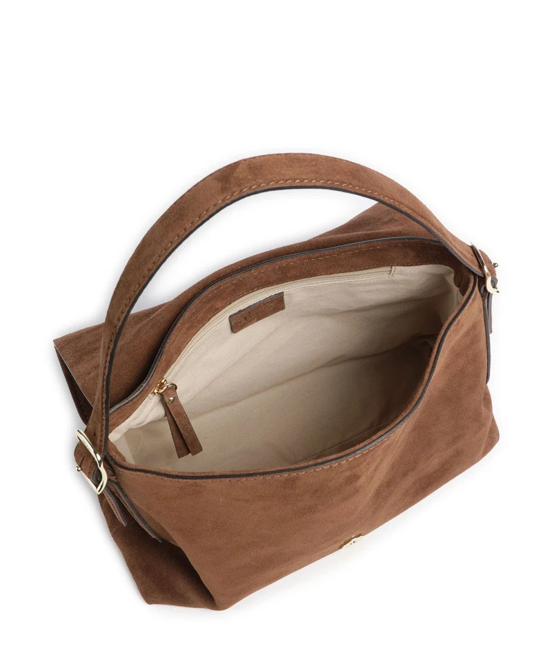 Abro Suede Carina Bolso de hombro wood