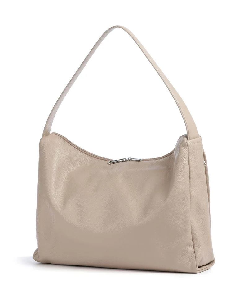 Mandarina Duck Mellow Leather Bolso de hobo warm taupe