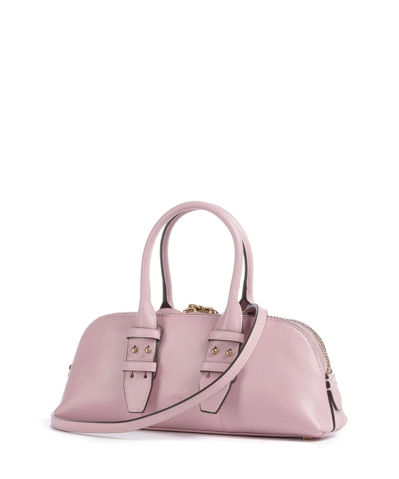 Pinko Bowling Horizontal Bolso de mano rosa chiaro/antique gold