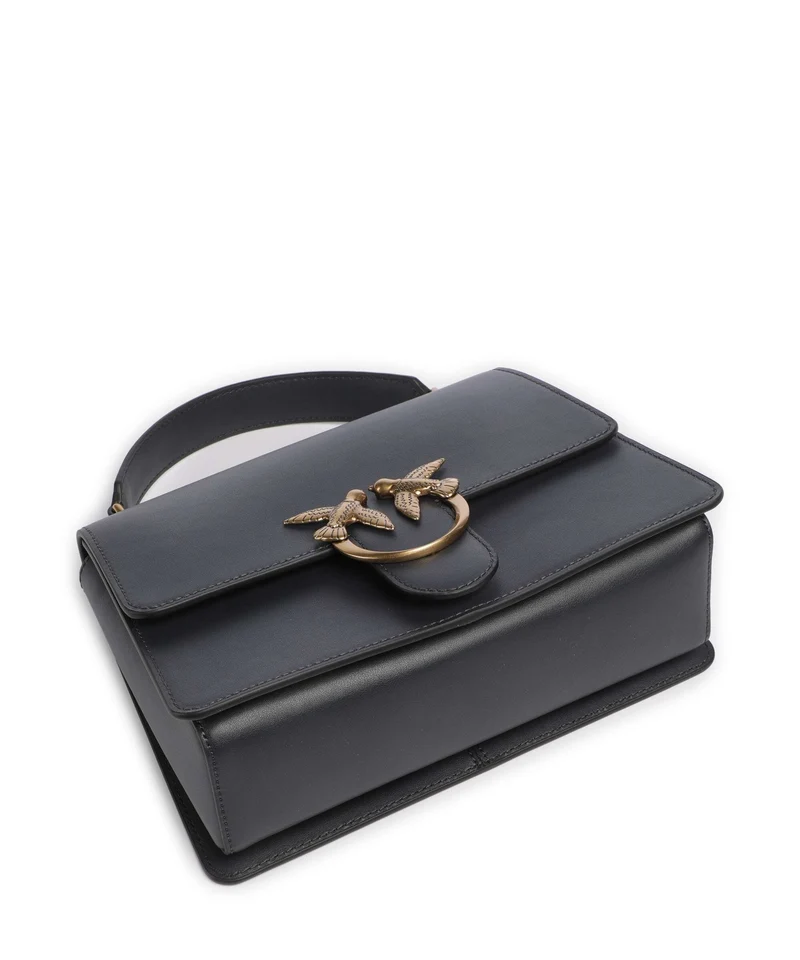 Pinko Love One Classic Bolso de mano grigio asfalto/antique gold