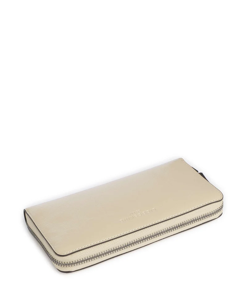 Liebeskind Sally Audrey Recycled Lack Distressed Monedero biscotti