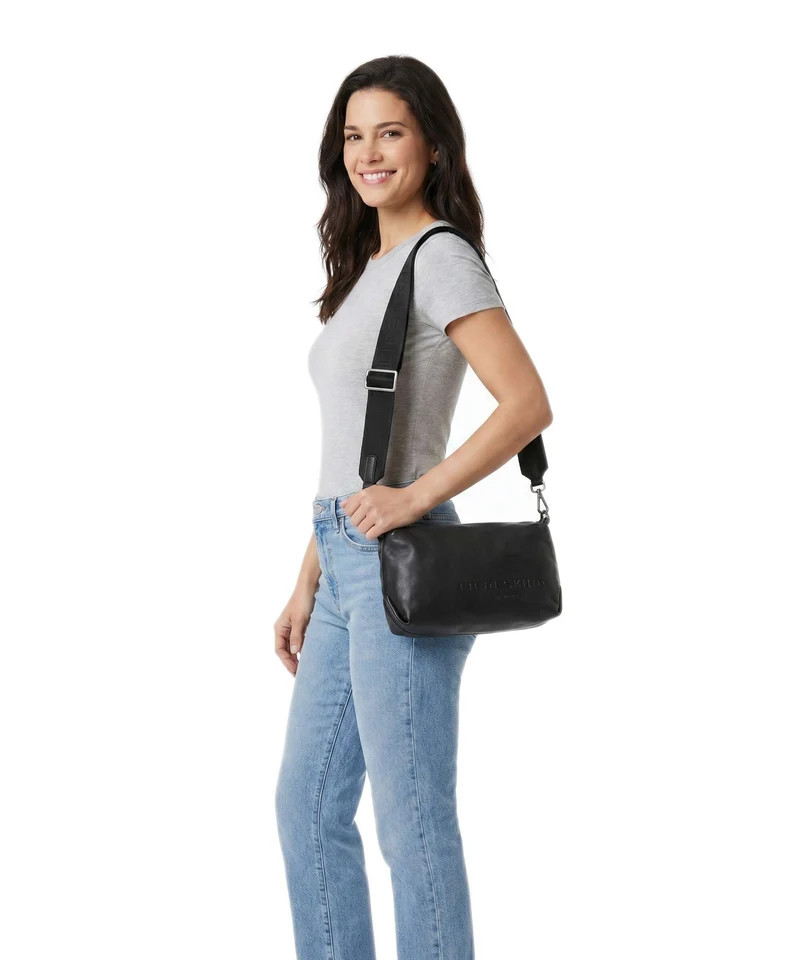 Liebeskind Elvira Sheep Natural S Bandolera black