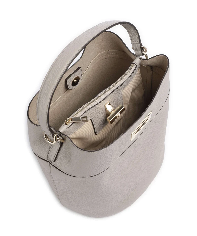 Furla Amelia M Bucket bolso de mano cachemire gray