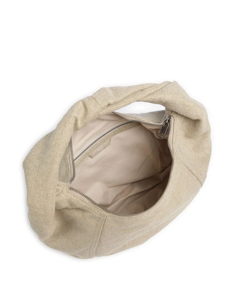 Liebeskind Farrah Heavy Canvas Washed M Bolso de hobo beige