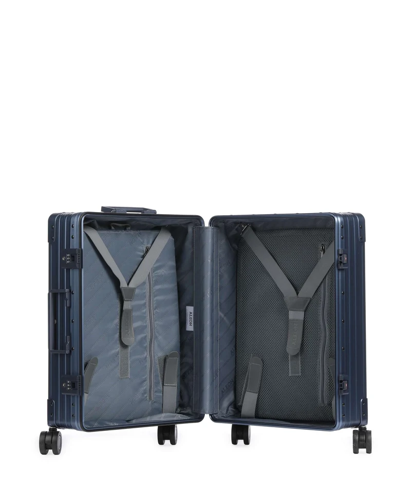 Aleon Domestic Carry-On Maleta con 4 ruedas sapphire