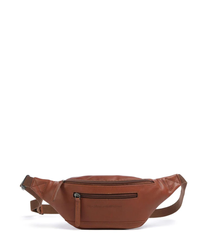 The Chesterfield Brand Wax Pull Up Cow Brana Riñonera cognac