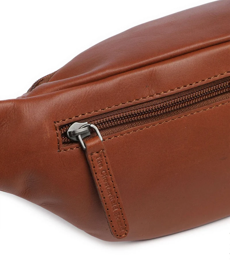 The Chesterfield Brand Wax Pull Up Cow Brana Riñonera cognac
