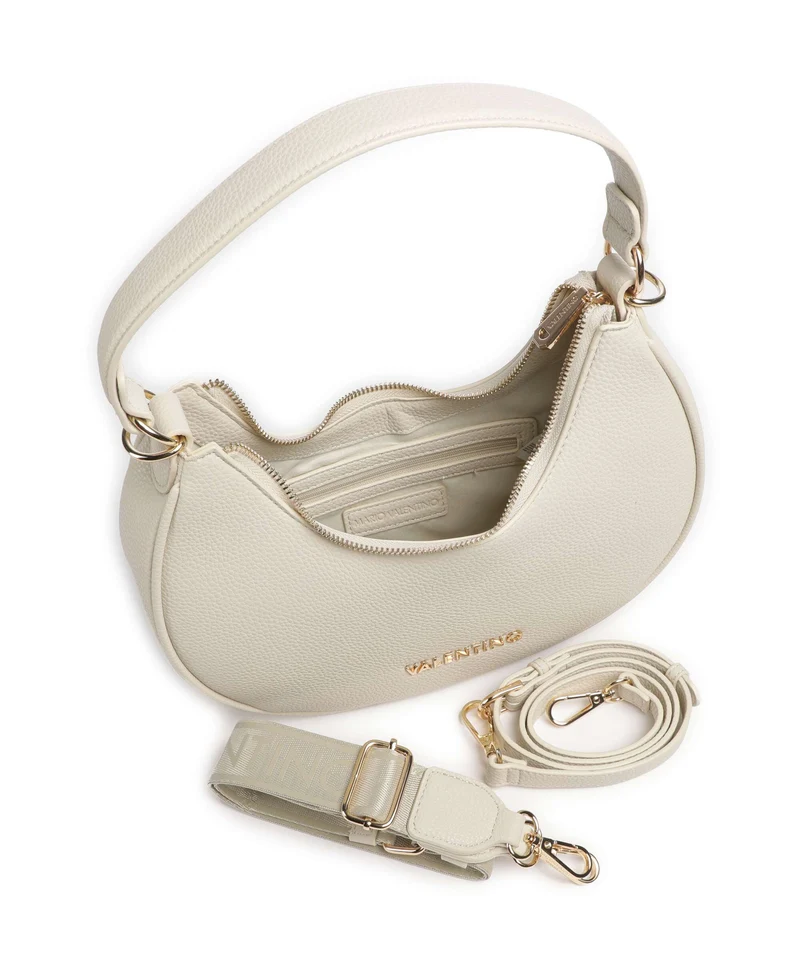 Valentino Bags Shelby Bolso de hombro ecru