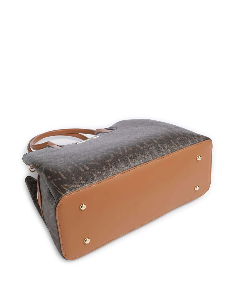 Valentino Bags Regina Re Bolso de mano moro/naturale