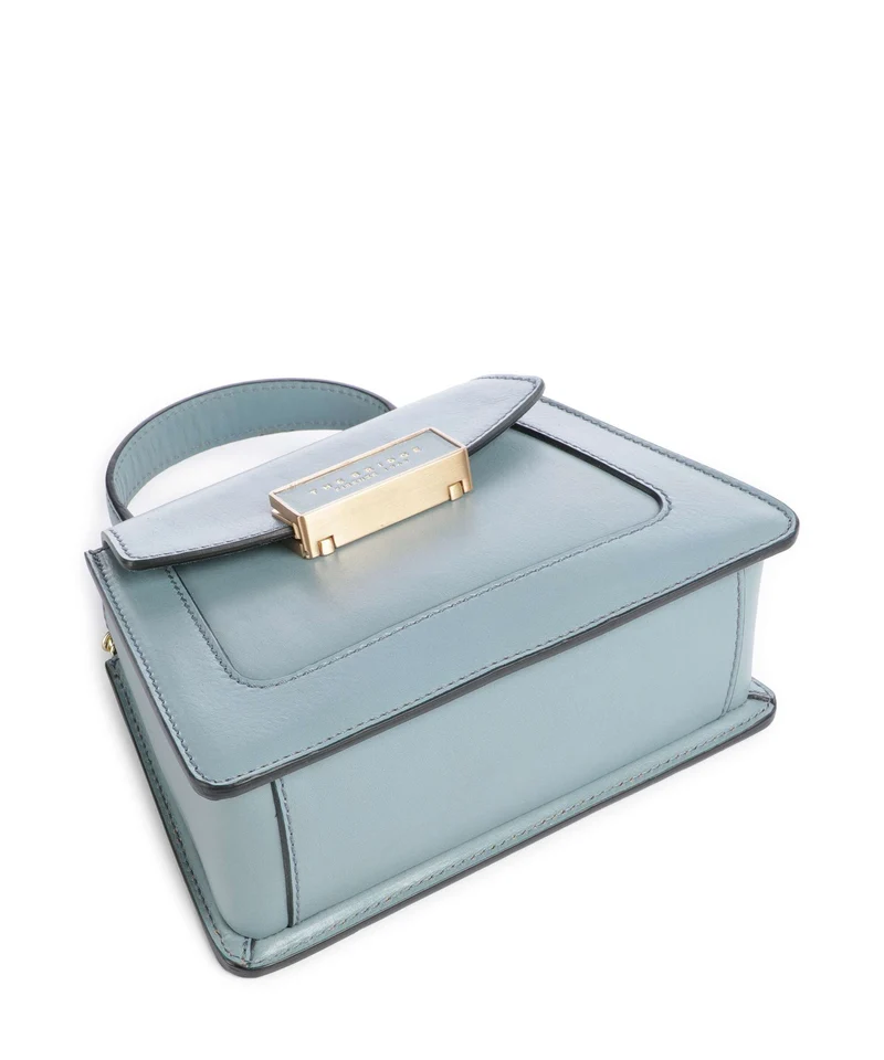 The Bridge Ginevra Bolso de mano baby blue/oro