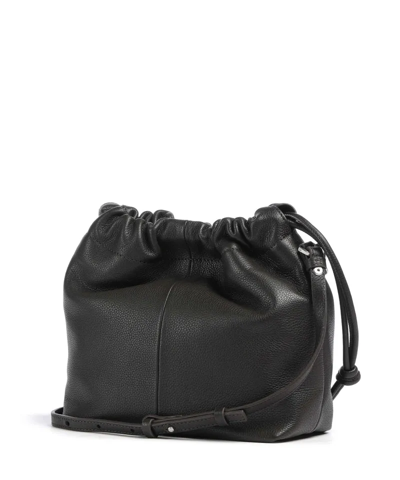 Liebeskind Lya II Small Pebble S Bucket bolso de mano deep soil