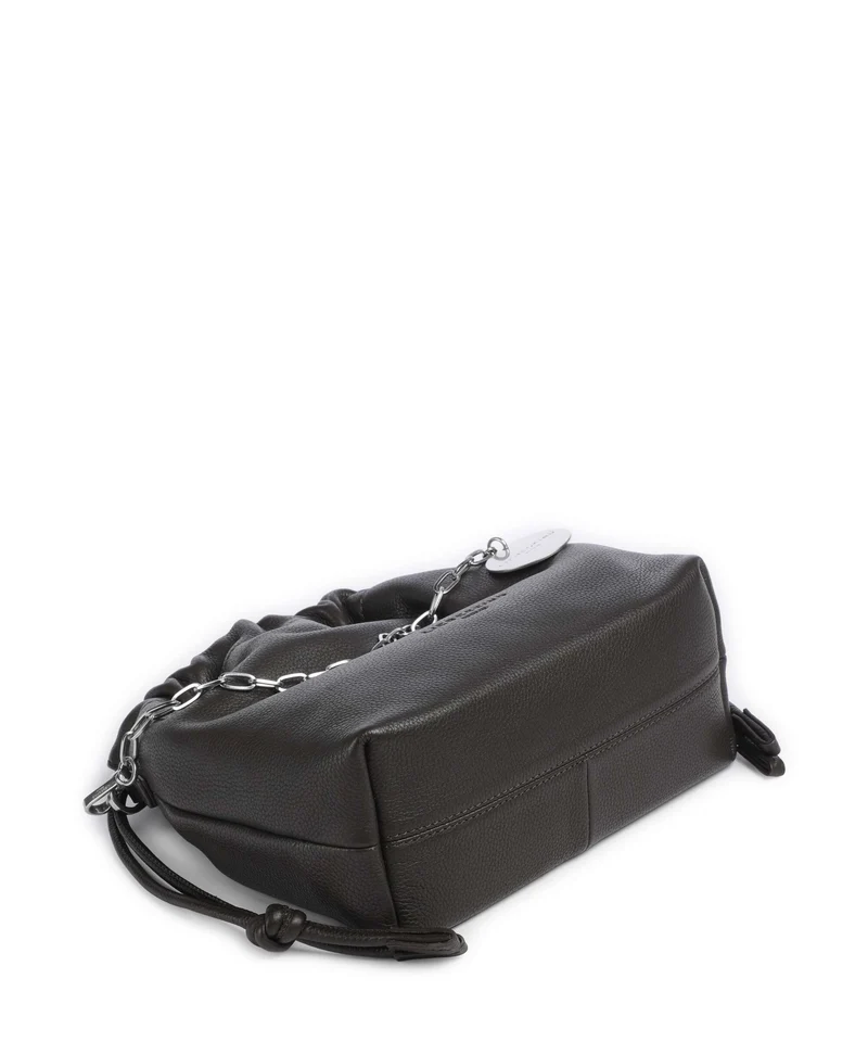 Liebeskind Lya II Small Pebble S Bucket bolso de mano deep soil