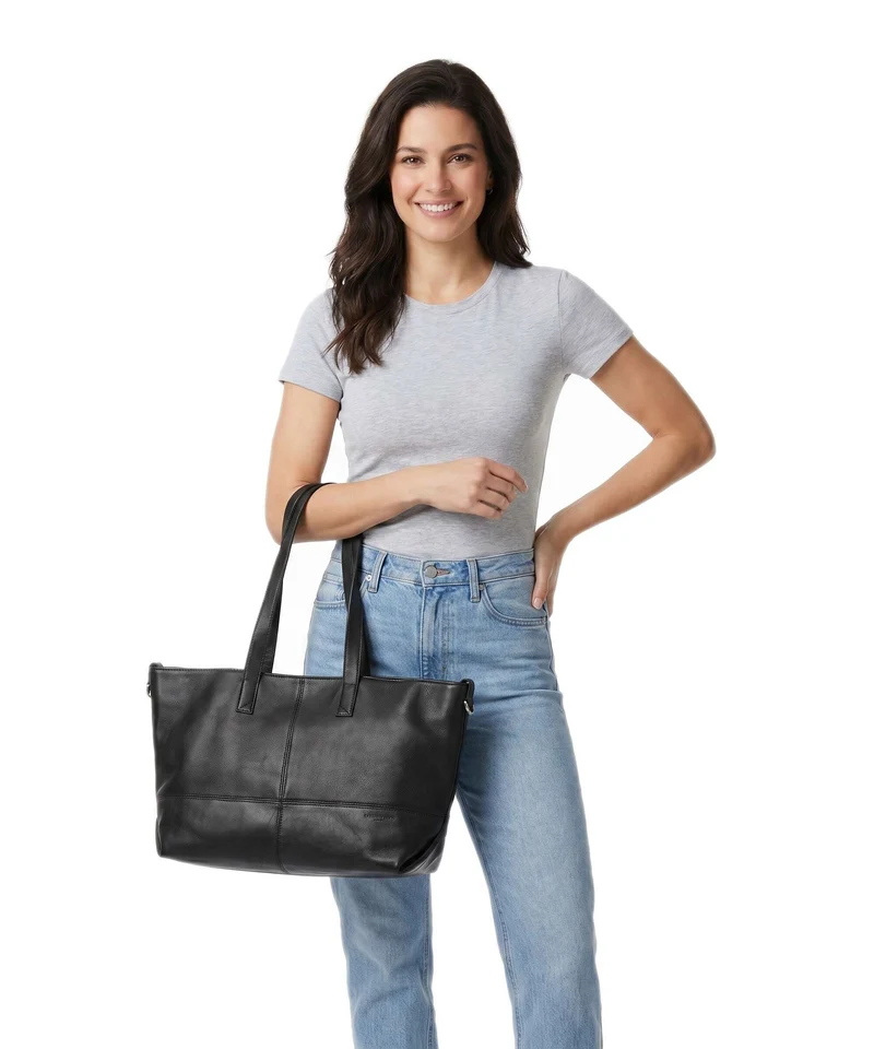 Liebeskind Ariel Vintage Goat M Bolsa shopping black