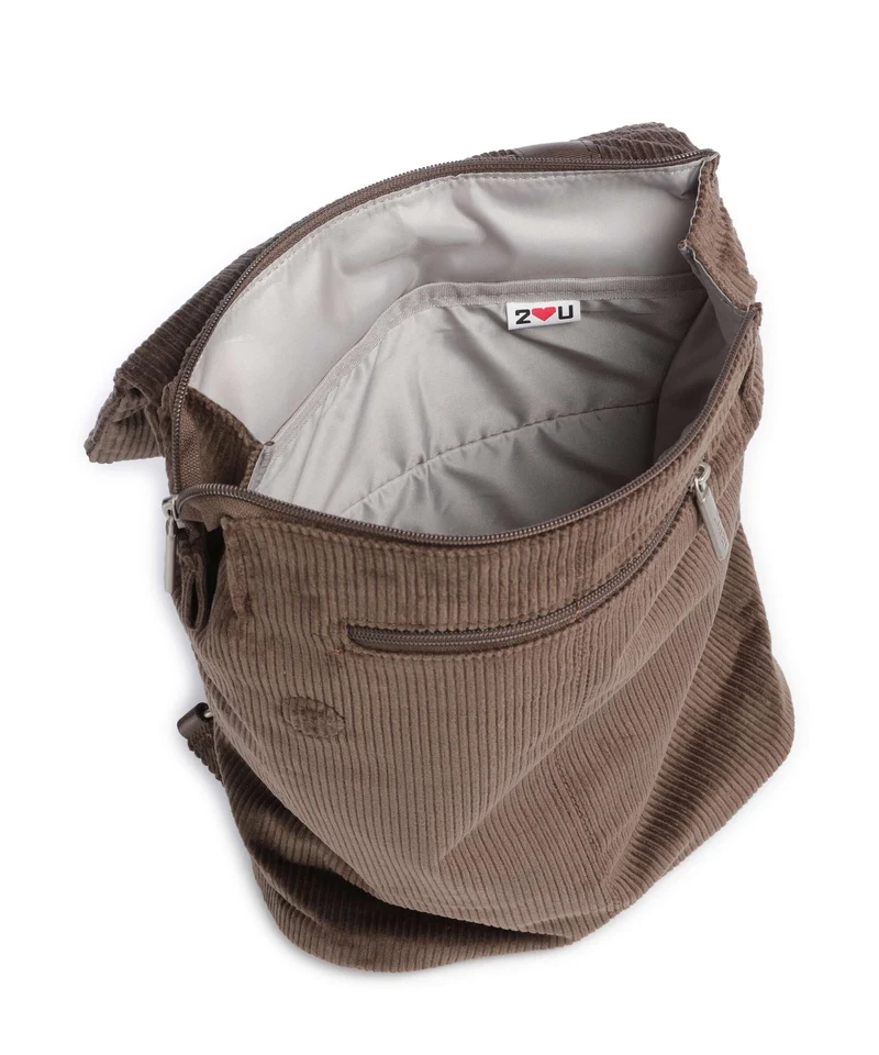 Zwei Mademoiselle.M MR13 Mochila cord/wood