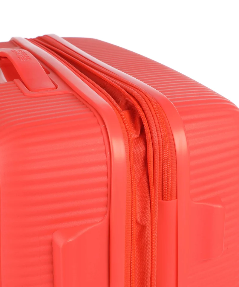 American Tourister Soundbox Maleta con 4 ruedas neon orange