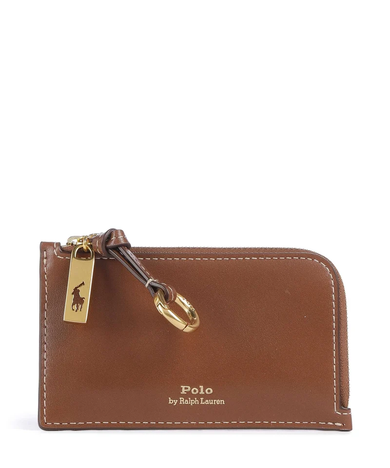 Polo Ralph Lauren ID Collection Small Tarjetero cuoio