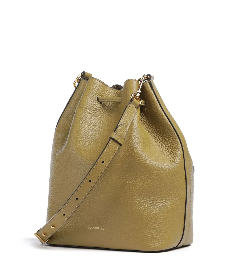 Coccinelle Beat Generation Bucket bolso de mano seagrass