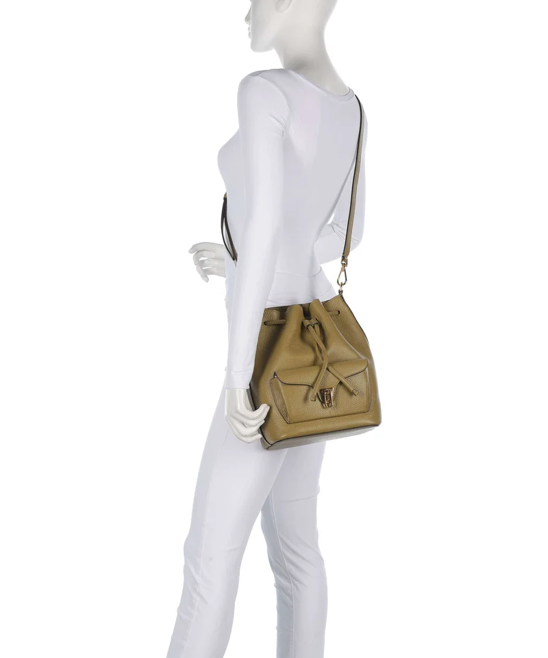 Coccinelle Beat Generation Bucket bolso de mano seagrass
