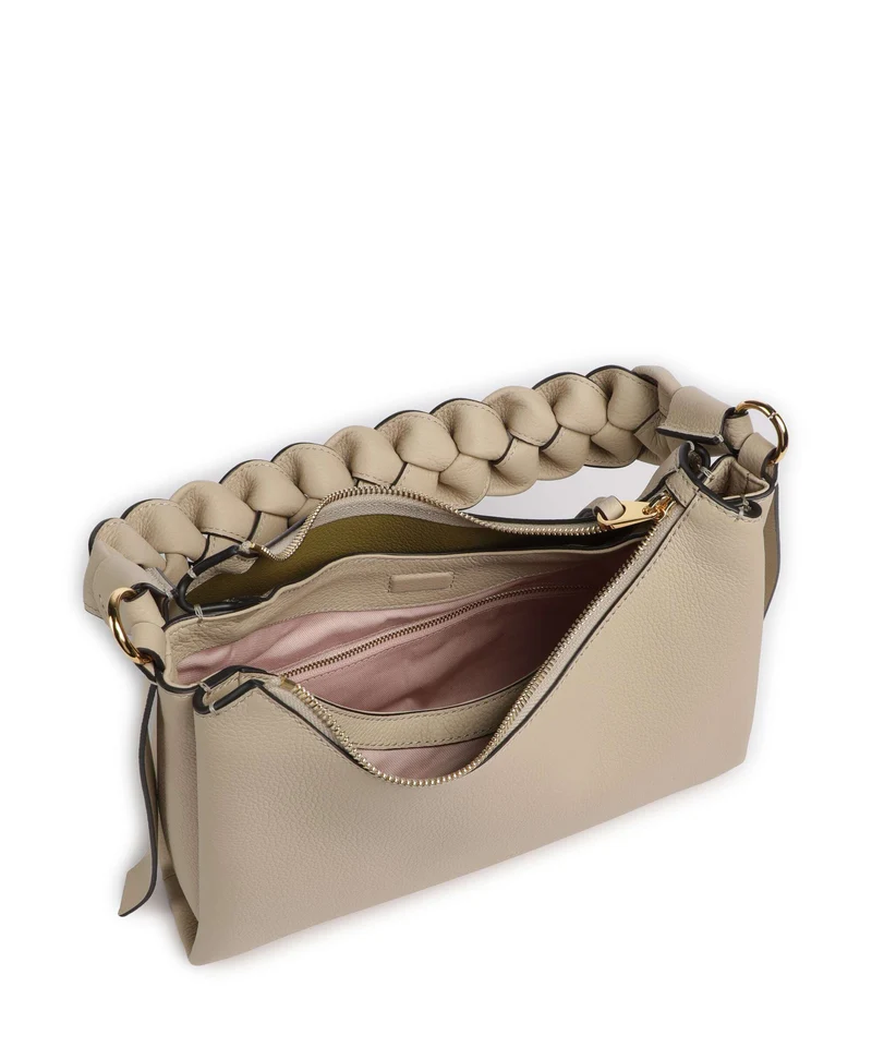 Coccinelle Boheme Grana Double Bolso de hombro sandshell/seagrass