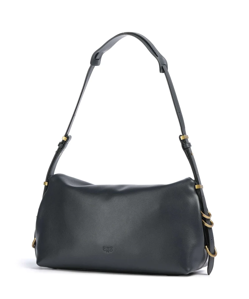 Pinko Saddle Bolso de hombro grigio asfalto/antique gold
